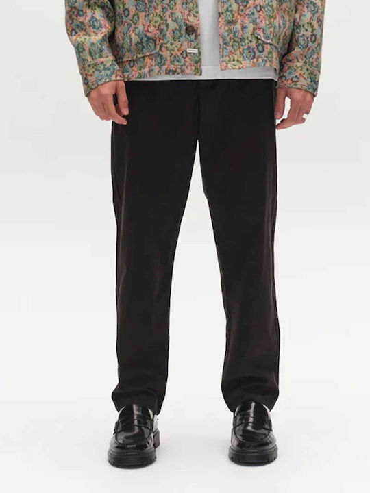 Gabba Chino Trousers in Relaxed Fit Black