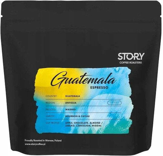 Espresso Arabica Guatemala Geschichte in Körner 250g