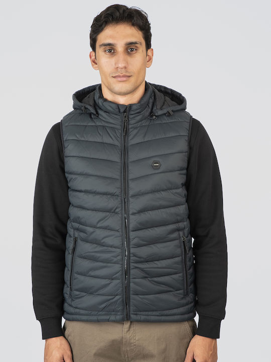 Double Αμάνικο Μπουφάν Puffer Forest Green