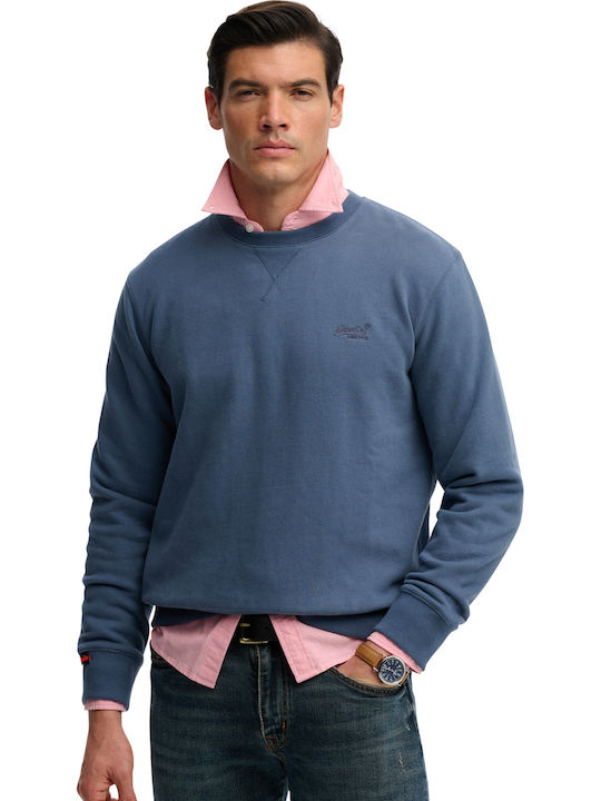 Essential Logo Cardigan Vintage Indigo