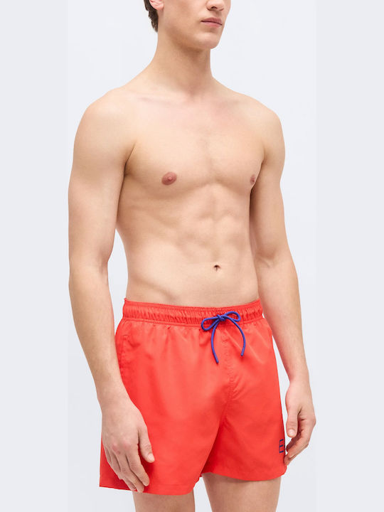 Emporio Armani Ανδρικό Μαγιό Σορτς Poppy Red/clematis B