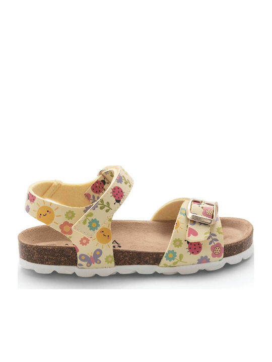 Allegria Kids' Anatomic Yellow Sandals
