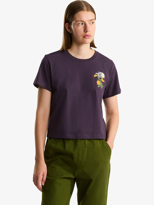 The North Face Γυναικείο T-shirt Μωβ