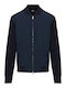 Men's Knitted Jacket Dark Blue