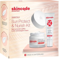 Skincode Sun Protect & Nurish Kit Слънцезащитен Комплект с 2 Слънцезащитни Продукта Skincode Sun Protect & Nurish Kit Слънцезащитен Комплект с 2 Слънцезащитни Продукта