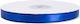 Decorative Satin Double Face Blue Ribbon 50m