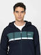 Cardigan With Blue Hood