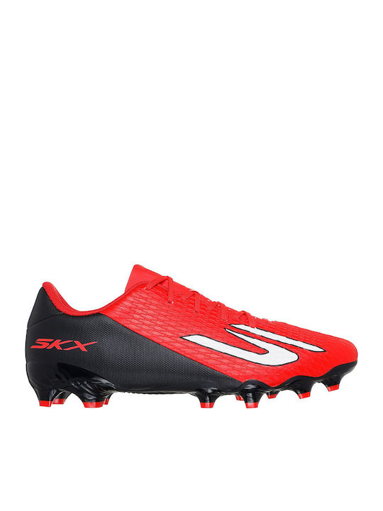 Skechers Skx_2 Club MG Football Shoes with Red Cleats