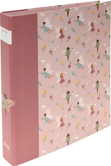 Binder 2 Rings B'log Fairies Pink A4 Ancor