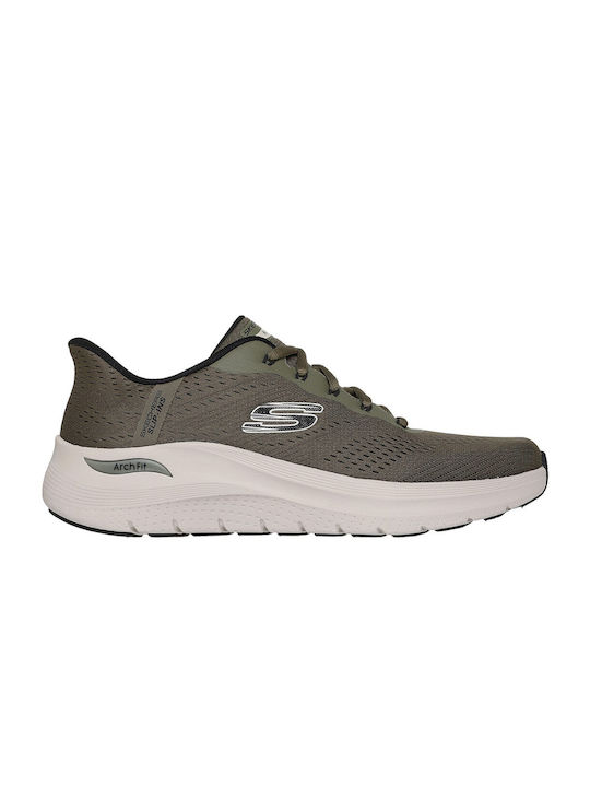 Skechers Arch Fit 2.0 Men's Sport Shoes Running Olive