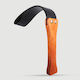 Leather Punishment Strap Wooden Handle Black