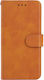 Wallet Tempered Glass Brown (Xiaomi Redmi Note 11 Pro+ 5G)