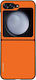 Sonique Colorbloc Series Samsung Galaxy Z Flip 5 Mobile Phone Case Orange