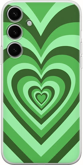 Latte Love Green Samsung Galaxy A55 5g Mobile Phone Case Flexible TPU Transparent Silicone