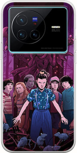 Husă Stranger Things Vivo X80 Flexibil TPU Silicon Transparent