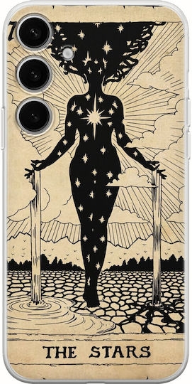 Mobile Phone Case Tarot Cards Stars Samsung Galaxy A55 5g Flexible TPU Transparent Silicone