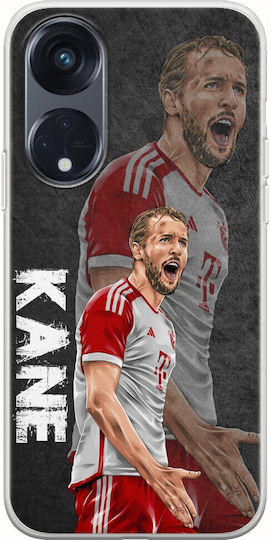 Калъф Football Stars Harry Kane Oppo Reno 8t 5g Гъвкав TPU Прозрачен Силикон