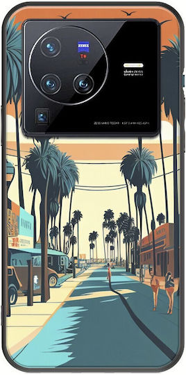 Husă Venice Beach Vivo X80 Pro Black TPU Silicon Negru