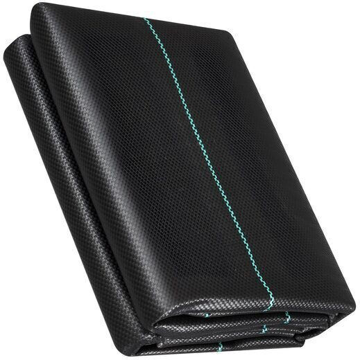 Vivatechnix Ύφασμα Εδαφοκάλυψης 90gr/m² 15.2x1.2m Μαύρο