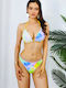 Set Bikini Dreieck mit Leichte Verstärkung & Brasilien Gelb