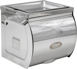 Limpio Toilet Paper Dispenser Ashtray Limpio Td 10 W3 Silver Multicolor