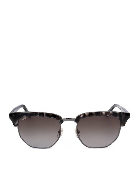 MCM Unisex Sunglasses with Multicolour Frame and Brown Lens MCM156S 033