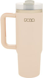 Polo Thermosflasche 900ml Pastell Hell Rosa