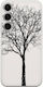 Mobile Phone Case Black Birch Samsung Galaxy A55 5g Flexible TPU Transparent Silicone