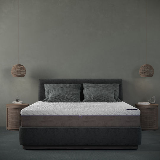 Mat&Pil Coco Ημίδιπλο Ορθοπεδικό Στρώμα Memory Foam / Foam 110x200cm με Κοκοφοίνικα