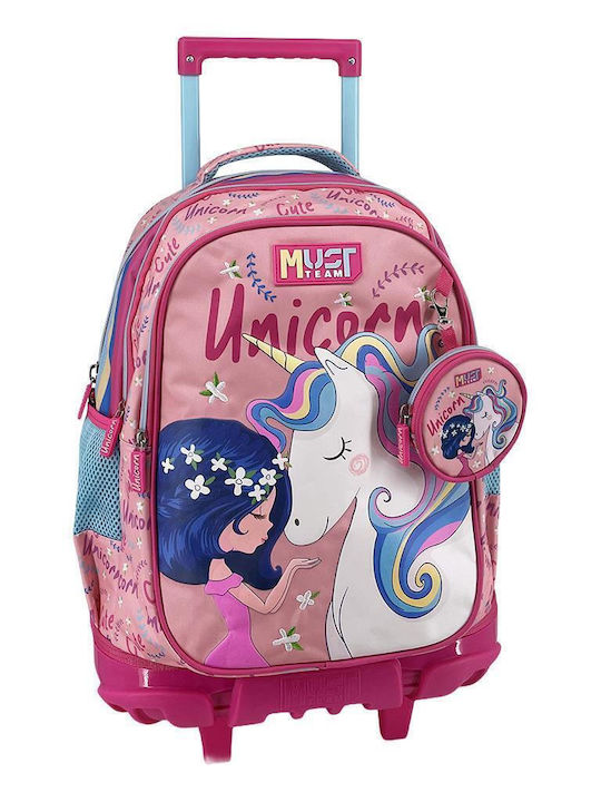 526441 Trolley Tasche Must Team 34x20x44cm 3 Fächer Girl Unicorn