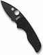 Spyderco Native Μαχαίρι Μαύρο σε Θήκη