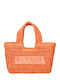 Straw Women's Shopper Bag Orange