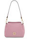 Leather Women's Shoulder Bag Gold