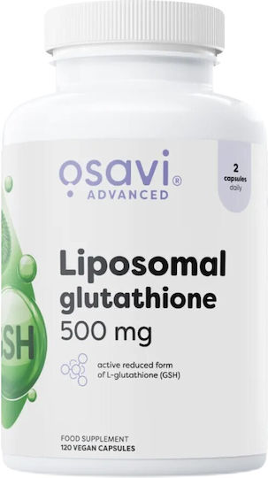 Osavi Липозомен Глутатион 500 Mg 500mg 120 Капсули