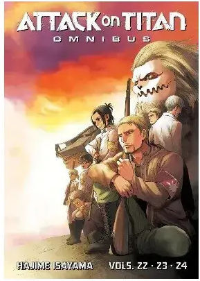 Attack On Titan Omnibus Tp Vol 08 Vol 22 - 24 (mr) (c: 1-1-1 9781646514892