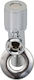 Corner Valve 1 2"-3 4" Chrome Ceramic Cartridge Z-tools Zts 8313