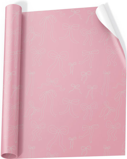 Ancor Pink Gift Wrapping Paper 70cm