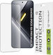 Techsuit Full Glue Full Face Tempered Glass Μαύρο (Poco X8 Pro Max)