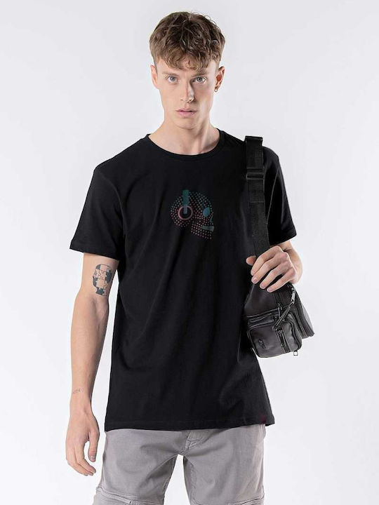 T-shirt Μαύρο