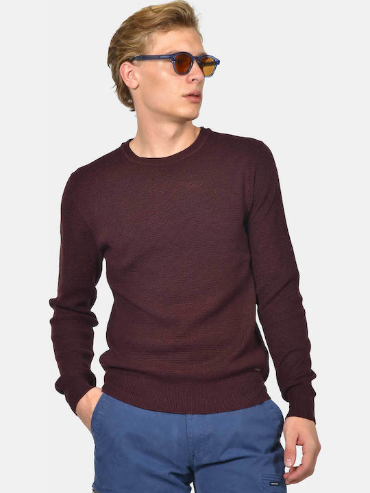 Berto Lucci Herrenblusen Lila Pullover