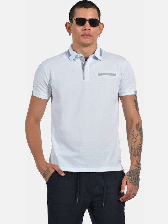 Berto Lucci Polo Men's Blouse White