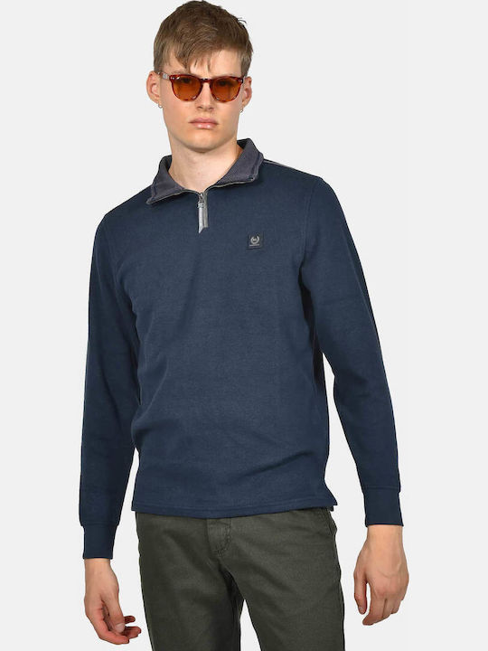 Berto Lucci Men's Blouses Navy Blue