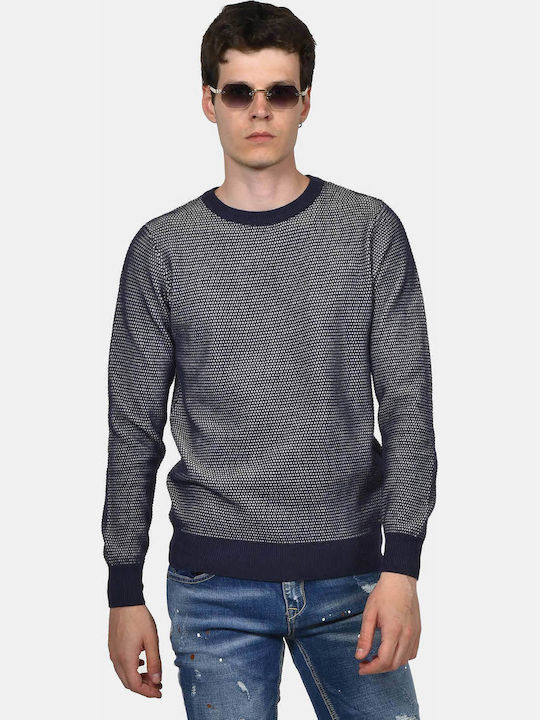Berto Lucci Blue Sweater
