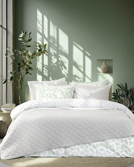 Nima Arden Σετ Κουβερλί Μονό Microfiber Arden Gray 160x240cm