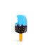 Nobleza Hundespielzeug Eiscreme Vinyl Blau 15cm x 6.5cm