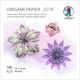 Χαρτι Ursus 15x15/80gr Origami 02 Blossom 100φ