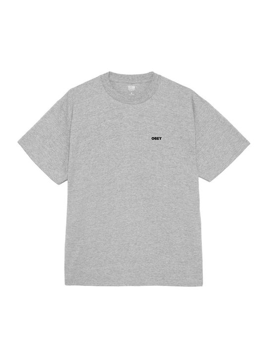 Obey T-shirt Γκρί