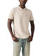 Polo Short Sleeve Beige Blouse