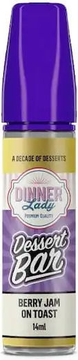 Dinner Lady Dessert Bar Berry Jam On Toast Shot de Aromă 14/60ml