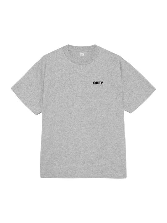 Obey Tricou Gri